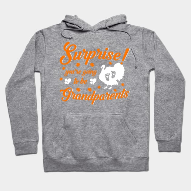 You're Going To be Grandparents Pregnancy Announcement Hoodie by Toeffishirts